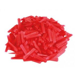 Het Gereedschap Kegjes PVC rood