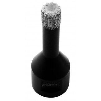 InterDynamics Black Power diamant tegelboor droog 12mm Wax M14