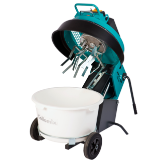 Collomix Dwangmenger XM 3 - 900, 1,5 kW, 50 Hz, 400 V, compleet met speciale mengkuip 90 liter, 1 set mengwerken 3-dlg., andafstrijker met gummi lip