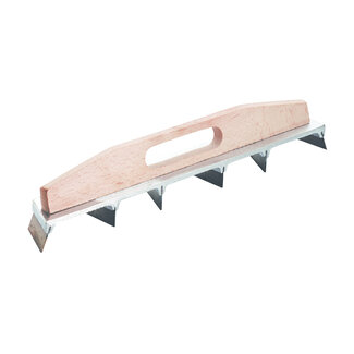 Super Prof Gipsschaaf 340 x 40 mm houten greep