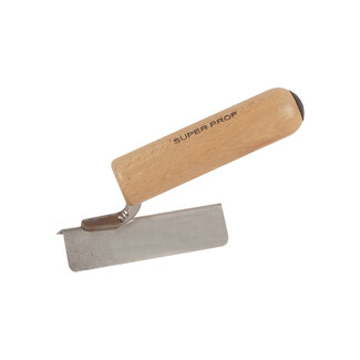 Super Prof Japanse Hoektroffel uitwendig scherp 100x26mm RVS HG