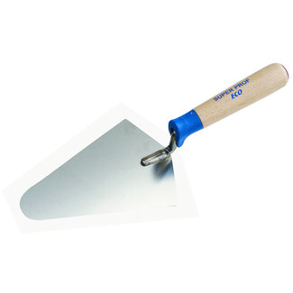 Super Prof Punttroffel rond 160 mm RVS Houten greep