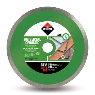 Rubi CEV ø 300 SUPERPRO Diamantschijf