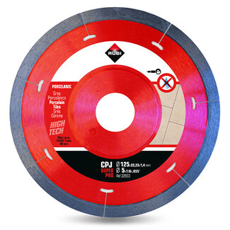 Rubi CPJ ø 125 SUPERPRO Diamantschijf