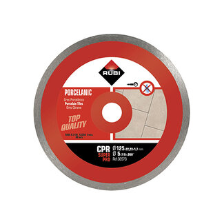 Rubi CPR ø 125 SUPERPRO Diamantschijf
