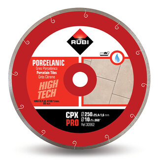 Rubi CPX ø 250 PRO Diamantschijf
