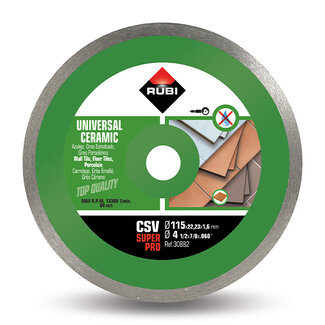 Rubi CSV ø 115 SUPERPRO Diamantschijf