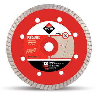 Rubi TCR ø 125 SUPERPRO Diamantschijf