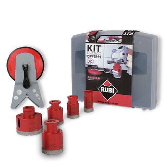 Rubi Drygres 5 Diamantboren Set