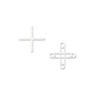 BIHUI Tegelkruisjes Cross 250 stuks - 1,5 mm.