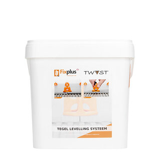 ® Fix Plus Twist Clips 500 st. 2 mm